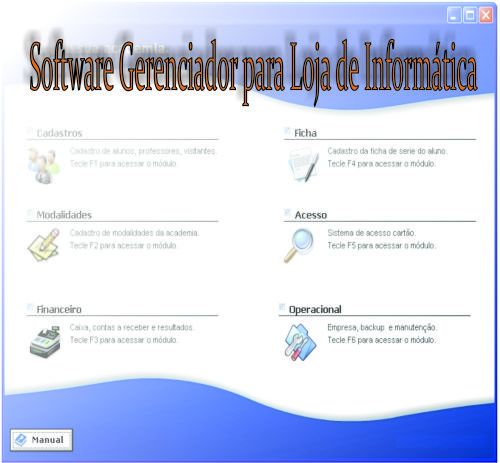 Software Gerenciador para Loja de Informática